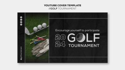 Golf Tournament YouTube Cover – Free Download, Free Stock Photo