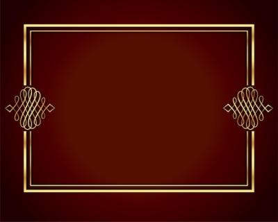 Luxury Golden Frame Design – Free Download