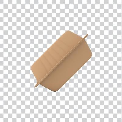 Side Perspective of a Food Box – Free Download