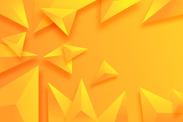 Vivid Colors 3D Triangle Background – Free Stock Photo Download