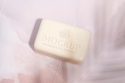 Embossed Soap Mockup Design – Free Download