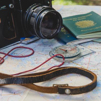 Close-Up Shots of Travel Items – Free Stock Photo for Download