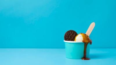 Tasty Ice Cream with Cookie – Free Stock Photo for Download