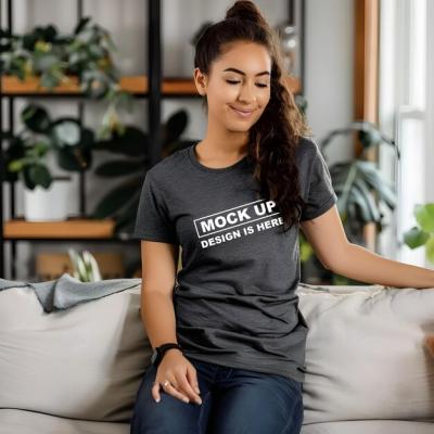 Tshirt, Sweatshirt, and Apparel Mockups for Women – Free Download