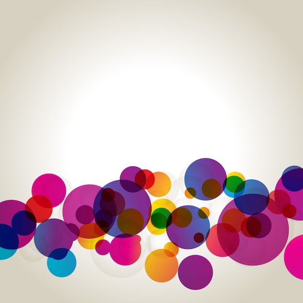 Colorful Circles Abstract Background – Free Download Stock Photo