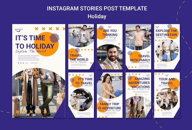 Holiday Adventure Instagram Stories – Free Download