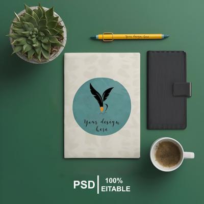 Essential Stationery Mockup PSD – Download Free Stock Photo