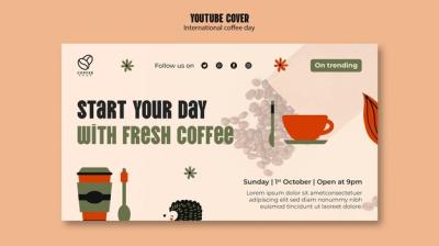 International Coffee Day Template Design – Free Download