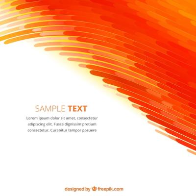 Abstract Background Featuring Orange Waves – Free Download