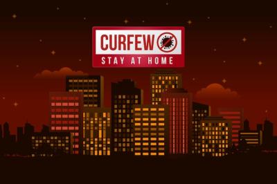 Coronavirus Curfew Concept – Free Stock Photo for Download