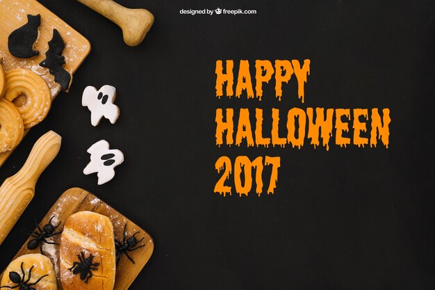 Halloween Bread Mockup – Free Download