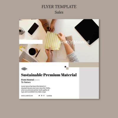 Minimalist Sales Square Flyer – Free Download