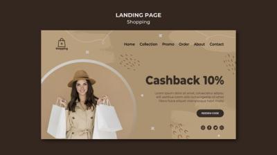 Landing Page Store Sale Template – Free Download