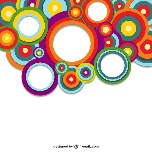 Circle Shapes Background – Free Stock Photo, Download for Free