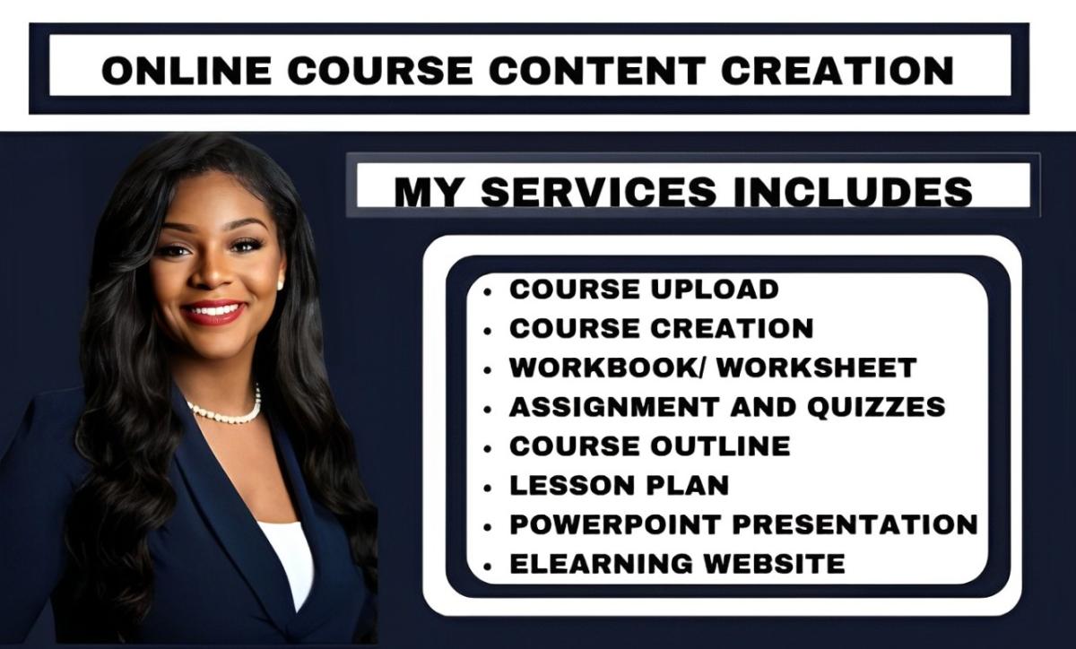 I Will Develop Captivating Online Course Content and Curriculum for Your Coaching Program