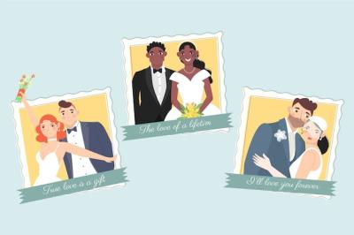 Wedding Love of a Lifetime Couple – Free Stock Photo Download