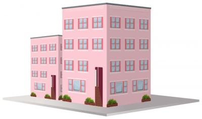 3D Design for Two Apartment Buildings – Free Download