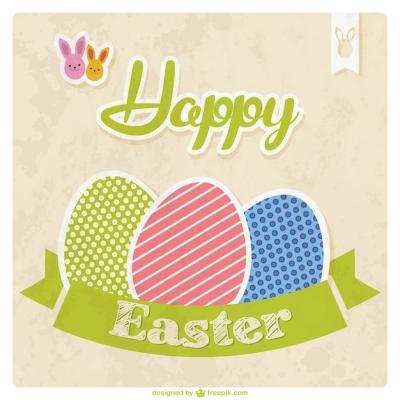 Easter Card Layout – Download Free Stock Photo