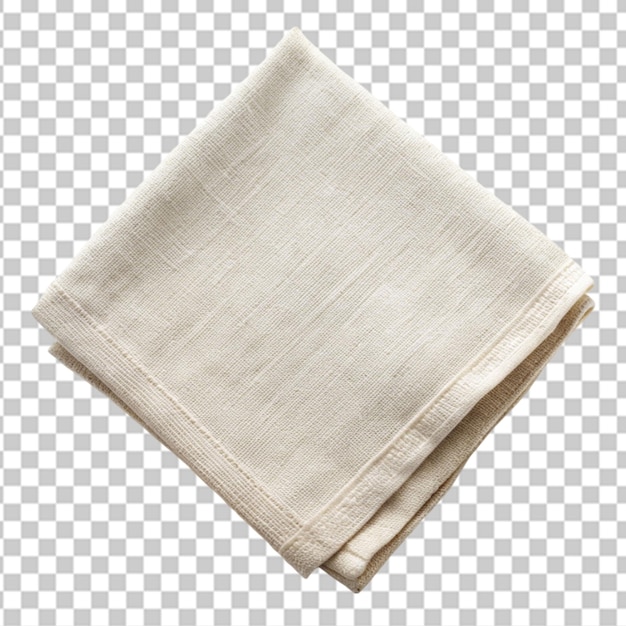 Isolated Clean Cotton Napkin on Transparent Background – Free Stock Photo, Download Free