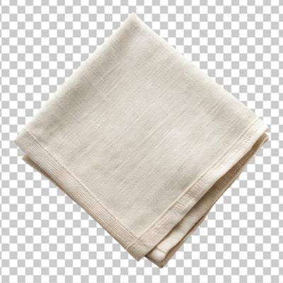 Isolated Clean Cotton Napkin on Transparent Background – Free Stock Photo, Download Free