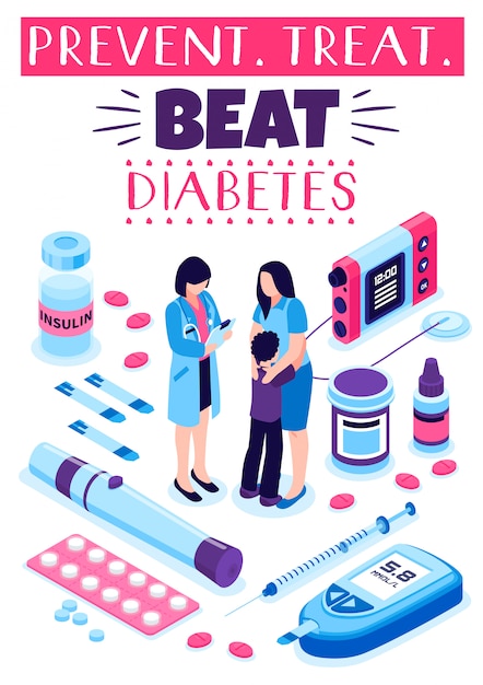 Diabetes Prevention Treatment Poster – Free Download