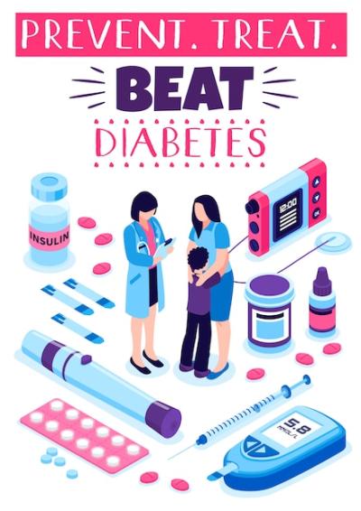 Diabetes Prevention Treatment Poster – Free Download