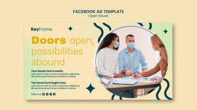 Open House Template Design – Free Download