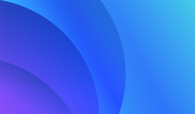 Modern Abstract Blue Gradient Wave Design – Free Download