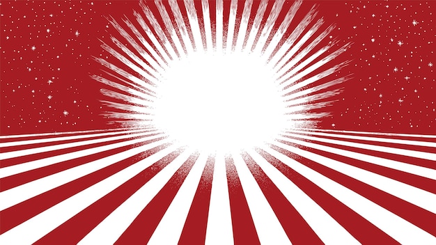 Red Sunburst Vector Template – Download Free Stock Photo