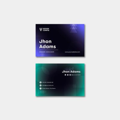 Gradient Graphic Design Template – Free to Download