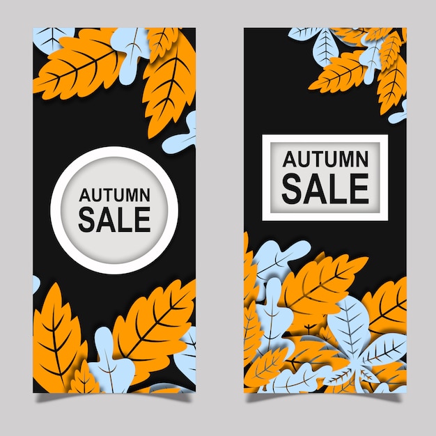 Colorful Vector Autumn Leaflet Design – Free Download