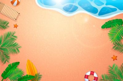 Realistic Summer Background – Free Stock Photo for Download