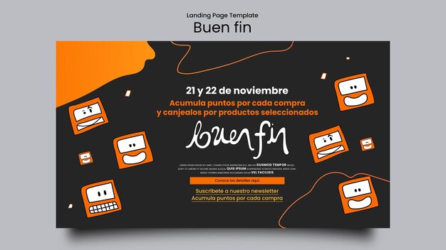 Buen Fin Template Design for Your Next Project – Free Download