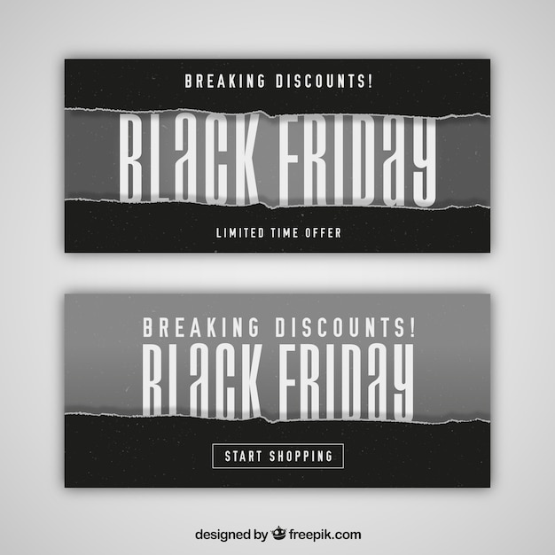 Black Friday Sale Banners – Free Download Stock Photos