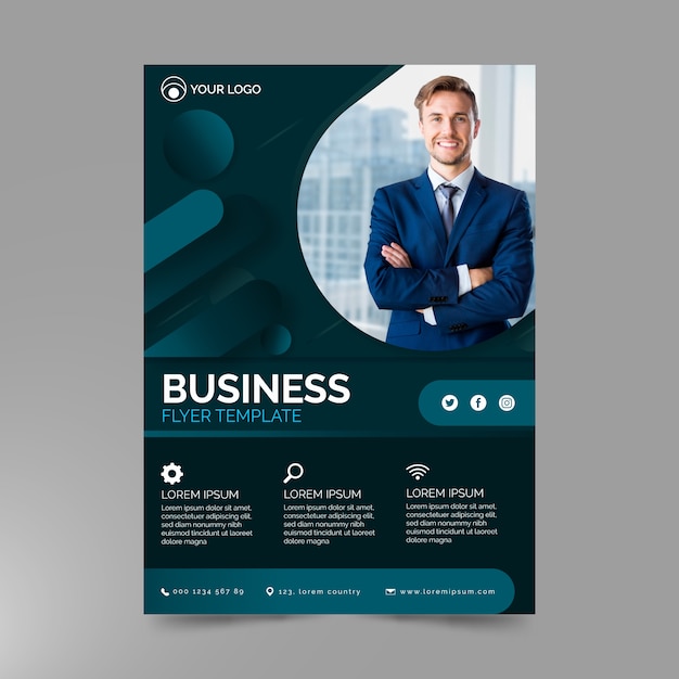 Corporate Annual Business Report Design – Free Download