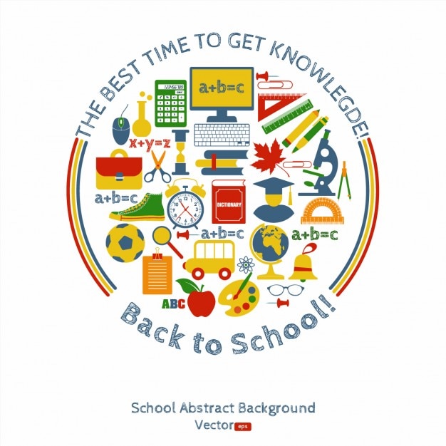 Back to School Background – Free Download Stock Photo