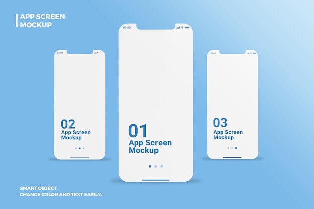 Minimalist Stand Up Apps Screen Smartphone Mockup – Free Download