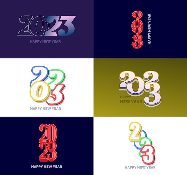 Happy New Year 2023 Symbols for Your Business Diary – Free Download