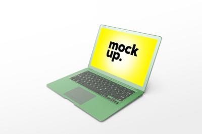 A Laptop Screen Mockup for Your Projects – Free Download