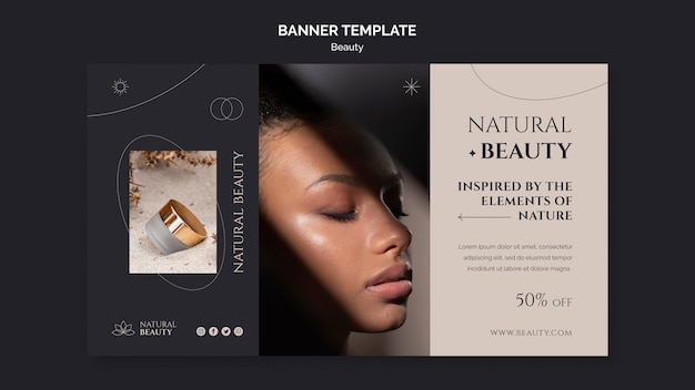 Minimalist Beauty Template Design – Free Download