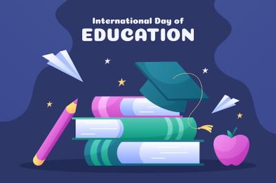 Gradient Background for International Day of Education – Free Stock Photo, Download for Free