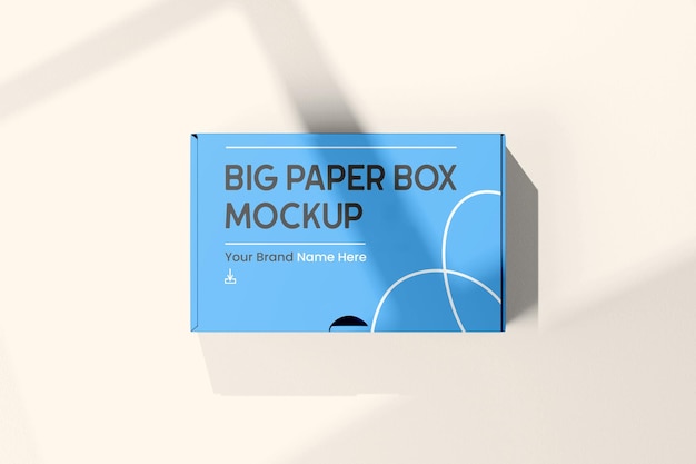 Box Packaging Mockup – Free Download