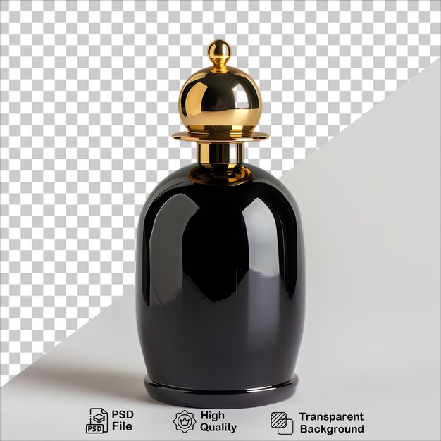 Premium Gold Finish Perfume Bottle – Free Download