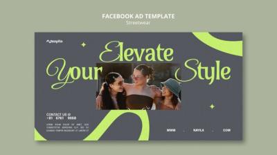 Streetwear Collection Facebook Template – Free Download