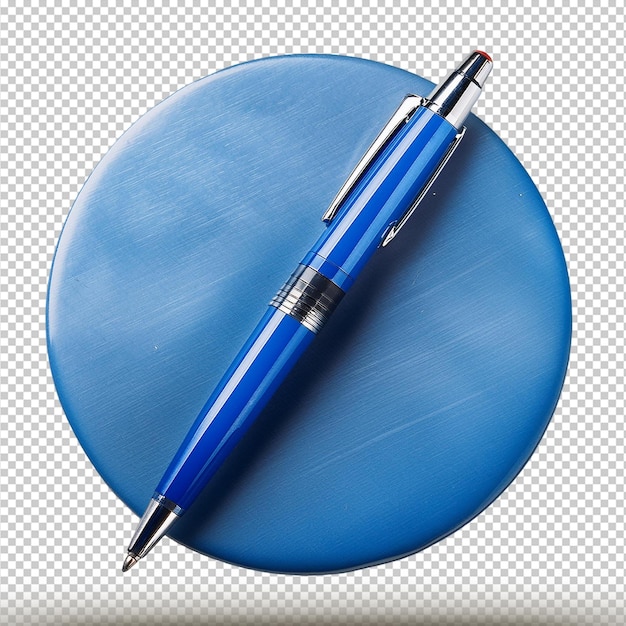 Blue Pen on Transparent Background – Free Stock Photo for Download