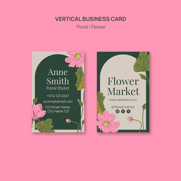 Floral Market Template – Free Download