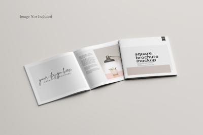 SQUARE BROCHURE MOCKUP – Free Download, Download Free Stock Photo