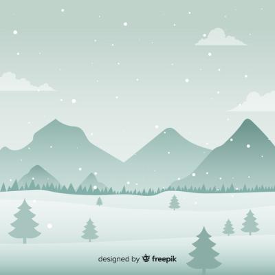 Snow-Covered Mountain Background – Free to Download, Free Stock Photo