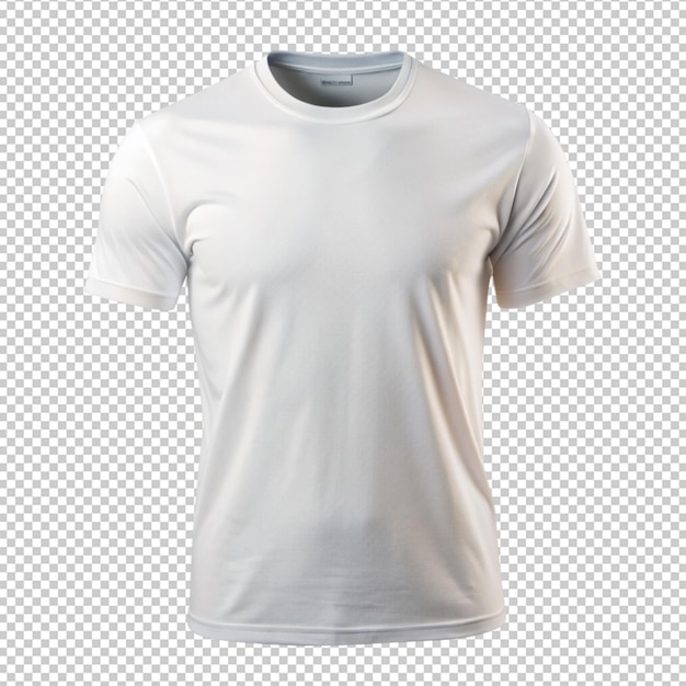 White Polo T-Shirt – Back and Front Views on Transparent Background | Free Download