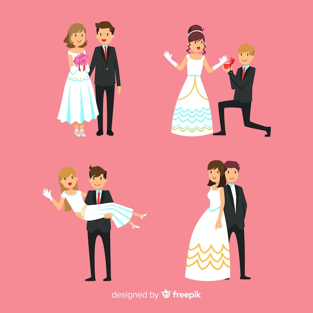 Wedding Couple Collection – Free Stock Photos for Download